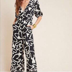 Farm Rio Heart Jumpsuit XL